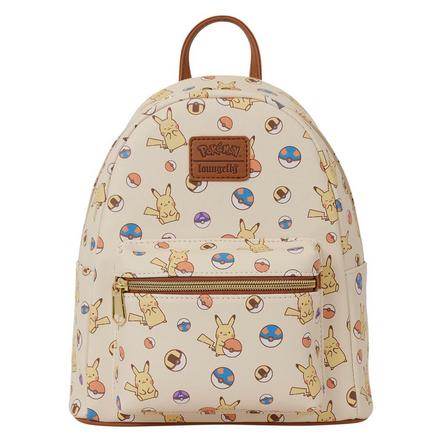 Loungefly Pokemon Chibi Pikachu and Poke Balls Mini Backpack Exclusivité Games Zone